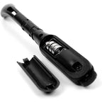 Lampa de carte Edman, clips pentru fixare, brat mobil, Lumina LED, Alimentare cu Baterii, Negru