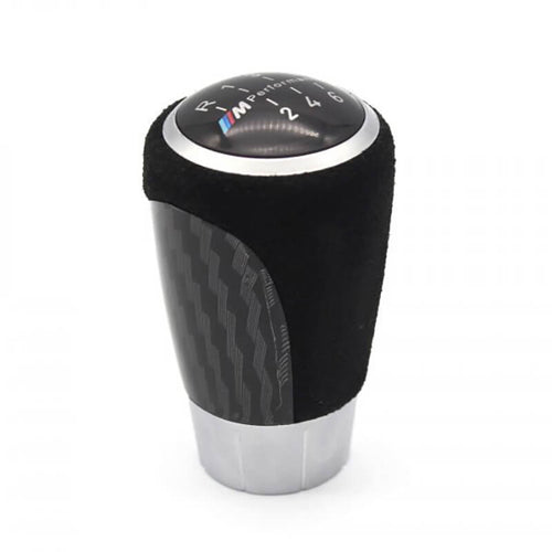MOTOR10 BMW M Performance sport gear knob for E Series, carbon inserts, 6-speed