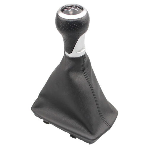 MOTOR10 gear shift boot with knob and frame for Audi A4 B6, Audi A4 B7 2000-2008