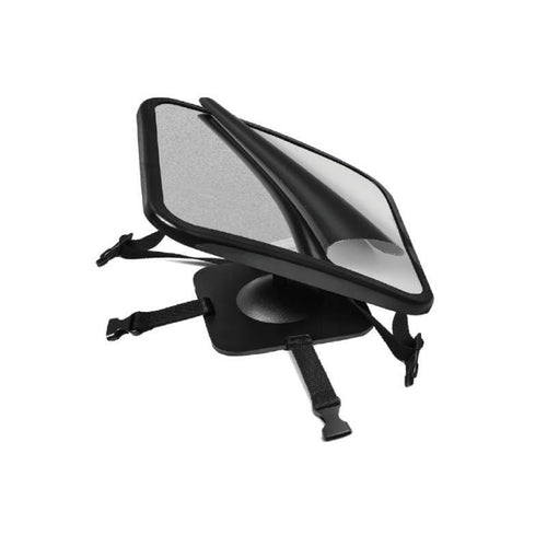 Edman rear-view baby mirror for watching children, black