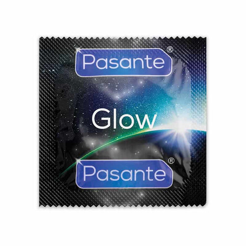 Pasante Glow condoms, 10 pieces