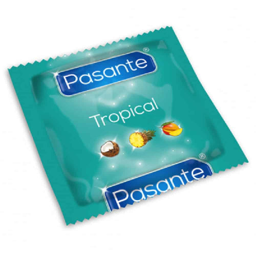 Pasante Tropical condoms