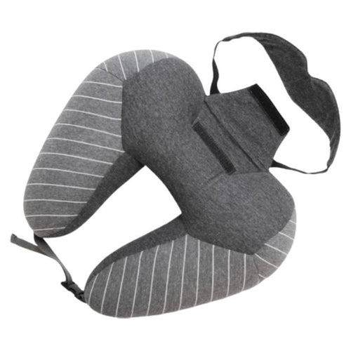 Edman Essential U1S neck and travel pillow with lumbar support, 32x30x11 cm