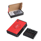 Placa de sunet multifunctionala cu bluetooth Edman V8 pentru live, podcast si muzica, cu 18 efecte, negru