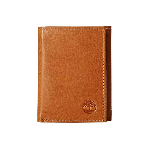 Timberland Cloudy Trifold men's leather wallet, Brown