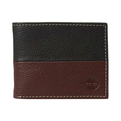 Timberland Core Sportz men's leather wallet, Black/Burgundy