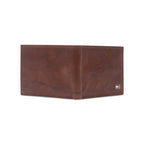 Portofel din piele pentru barbati Tommy Hilfiger Traveler RFID Extra-Capacity Bifold Wallet, Maro