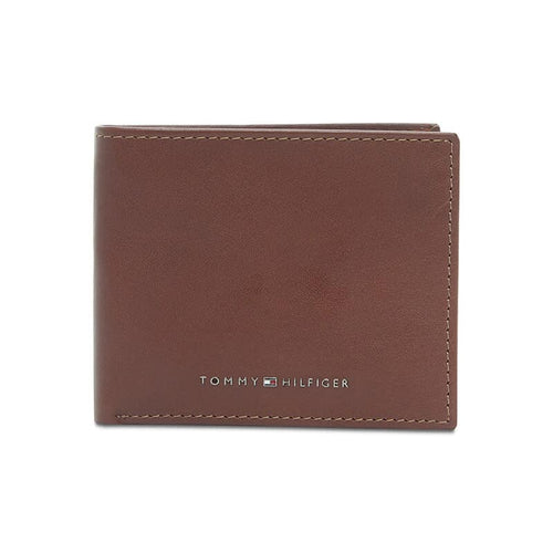 Tommy Hilfiger Walt Leather RFID men's wallet, Brown