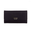 Portofel pentru femei Guess Lyndi Slim Clutch Wallet, Negru