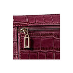 Portofel pentru femei Guess Lyndi Slim Clutch Wallet, Visiniu