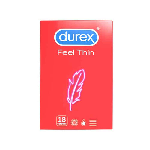 Durex Feel Thin condoms, 18 pieces