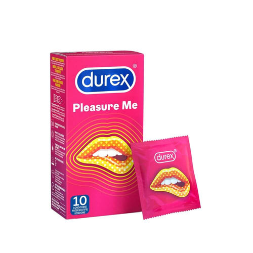 Durex Pleasure Me condoms, 10 pieces