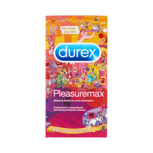 Durex Pleasuremax Emoji condoms, 12 pieces