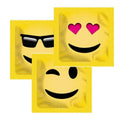 Prezervative Pasante Smiley Face Emoji, 10 bucati
