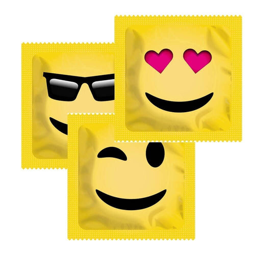 Smiley Face condoms, 10 pieces