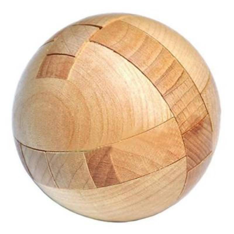 Jucarie Inteligenta Puzzle din lemn Edman Magic Ball, puzzle pentru adulți/copii