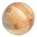 Jucarie Inteligenta Puzzle din lemn Edman Magic Ball, puzzle pentru adulți/copii