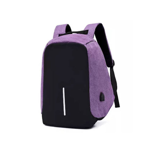 Edman vodootporni ruksak protiv krađe za laptope od 15.6", USB priključak za punjenje, USB kabel uključen
