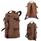 Rucsac cilindric din material textil, Edman englishman, pentru calatorii, Maro