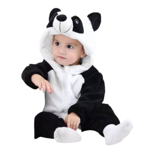 Edman baby/kids winter snowsuit, polyester and cotton, two-way zip