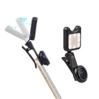 Set 3 in 1 Apexel APL-3663FLBK lentile foto Wide/Macro si Blit Flash Led