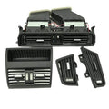 Set 4 bucati grile ventilare interior MOTOR10 fata/spate BMW Seria 5 F10/F11, 64229209136, Negru
