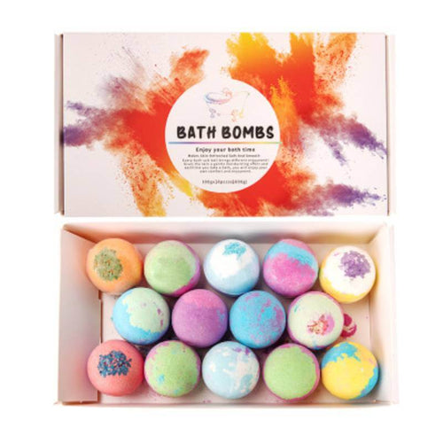 Set cadou bile efervescente parfumate de baie Edman