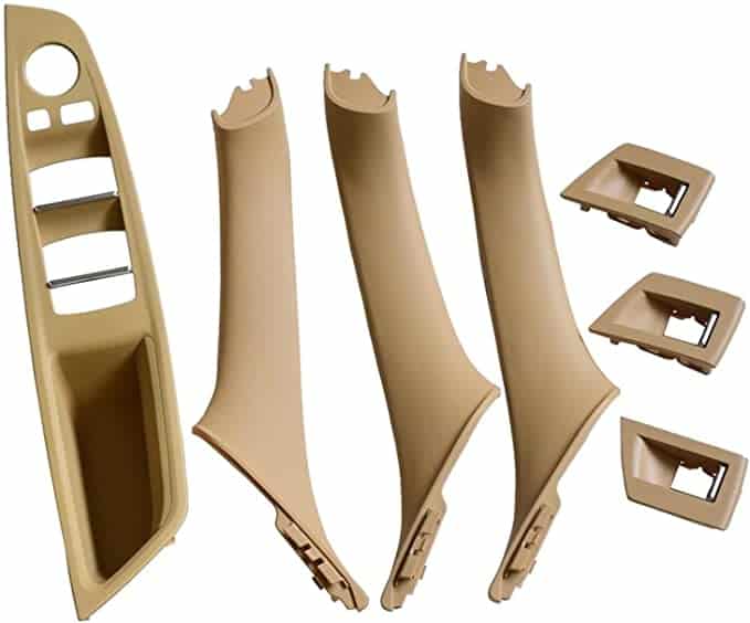 Set manere MOTOR10 interior fata/spate BMW seria 5 F10/F11 2009-2017 51417225875, Crem
