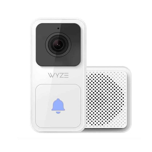 Wyze Video Doorbell smart wireless video doorbell, 1080p HD, 2-way audio, White