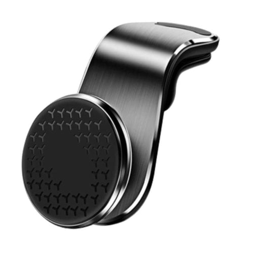 Edman Fashion L2 magnetic car holder, 360° rotation, air vent mount, Black