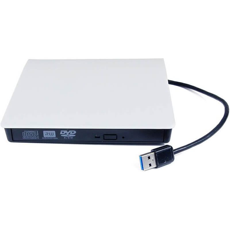 Unitate DVD externa Edman CDWR USB 3.0, DVD +/-, Unitate RW DVD / CD ROM, Alb