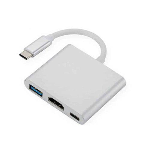 Open box: Edman 3-in-1 USB Type-C multiport hub adapter to HDMI, USB, USB-C