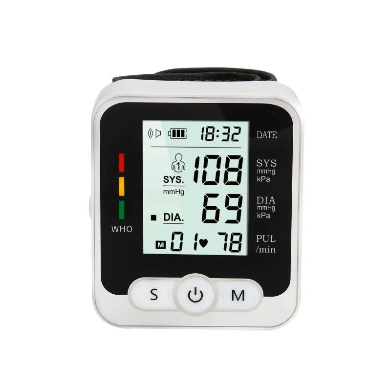 Aparat pentru monitorizat tensiunea Edman TNS-1, Plastic, LCD, Cu baterii, Alb
