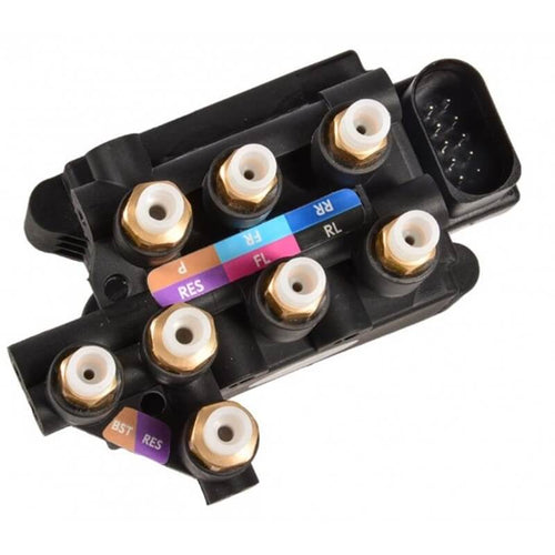 MOTOR10 air suspension valve block for Audi Q7/Q8, Bentley Bentayga, Lamborghini Urus, VW Touareg, Porsche Cayenne 4M0616013