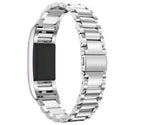 Curea metalica Edman 3Z pentru Fitbit Charge 2, Argintiu