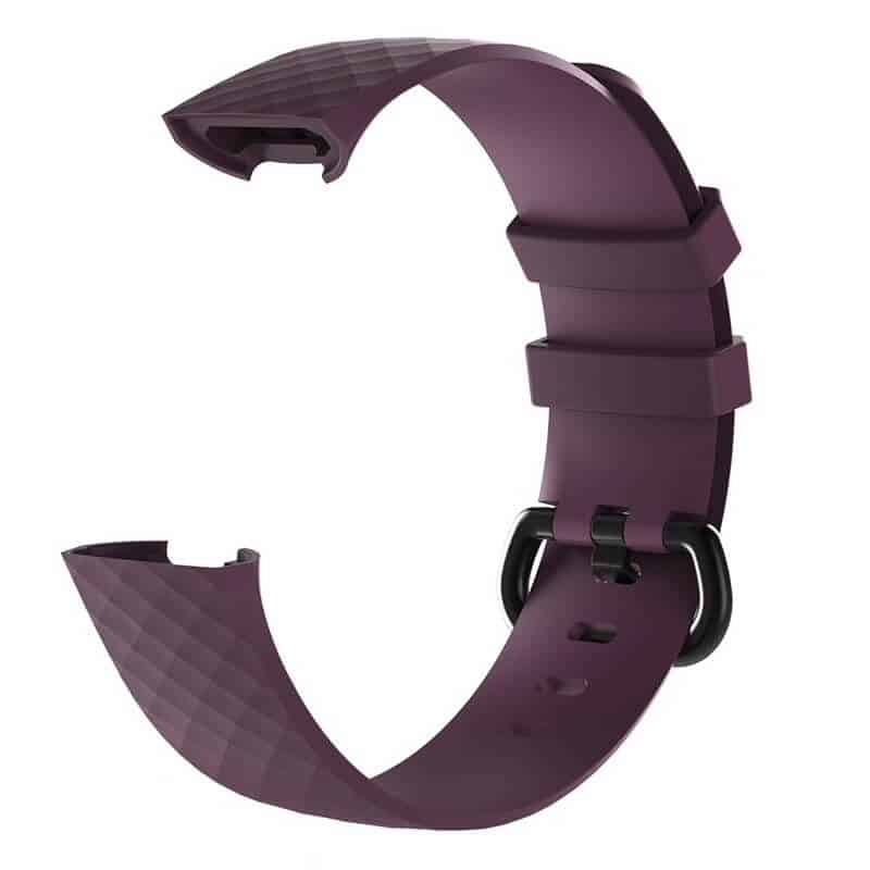 Curea Bratara Edman pentru Fitbit Charge 3 / 4, marimea S, Mov