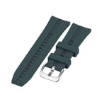 Curea Bratara Edman pentru Huawei Watch GT Active, 22mm, Gri Petrol