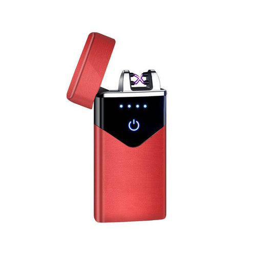 Edman PX1 windproof electric lighter with touch control, USB charging