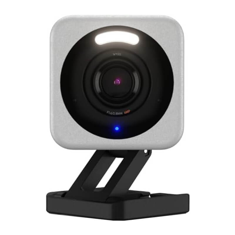 Camera de supraveghere Smart Wyze Cam V4, Color Night Vision, 2.5K QHD resolution, Gri