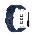 Curea Bratara Edman pentru Huawei Watch Fit, siliconica, Gri Petrol