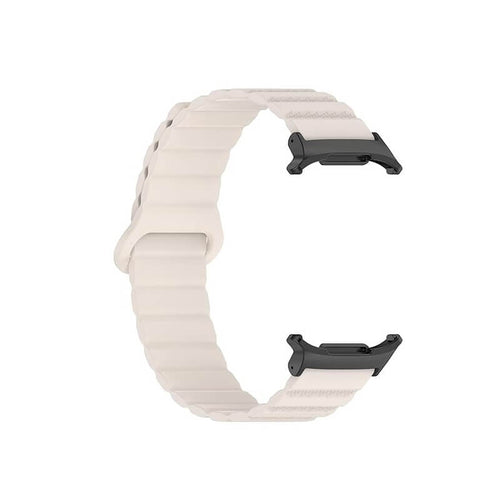 Edman magnetisk silikonerem kompatibel med Galaxy Watch Ultra