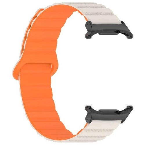 Edman magnetisches Silikonarmband kompatibel mit Galaxy Watch Ultra