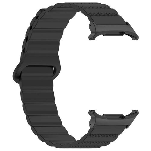 Edman magnetisk silikonerem kompatibel med Galaxy Watch Ultra