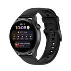 Curea Edman compatibila Huawei Watch 3, 22mm, Negru