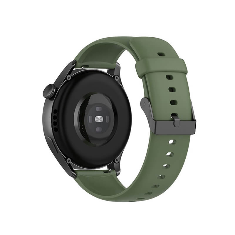 Curea Edman compatibila Huawei Watch 3, 22mm, Verde