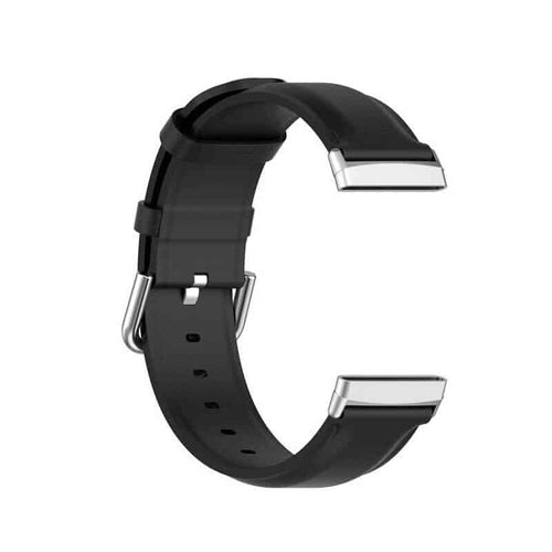 Edman leather strap compatible with Fitbit Versa 3 / Sense