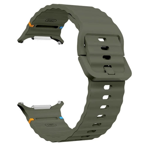 Edman silicone strap compatible with Galaxy Watch Ultra