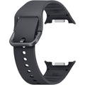 Curea Edman siliconica S/M compatibila Galaxy Watch 8 / Watch 8 Classic, Graphite