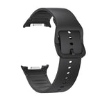 Curea Edman siliconica S/M compatibila Galaxy Watch 8 / Watch 8 Classic, Negru