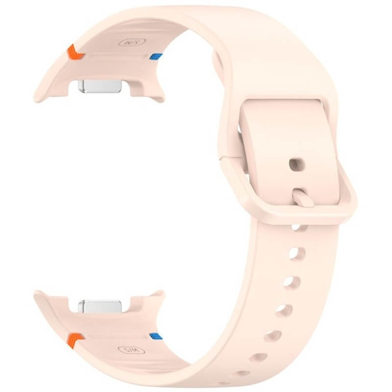 Curea Edman siliconica S/M compatibila Galaxy Watch 8 / Watch 8 Classic, Roz
